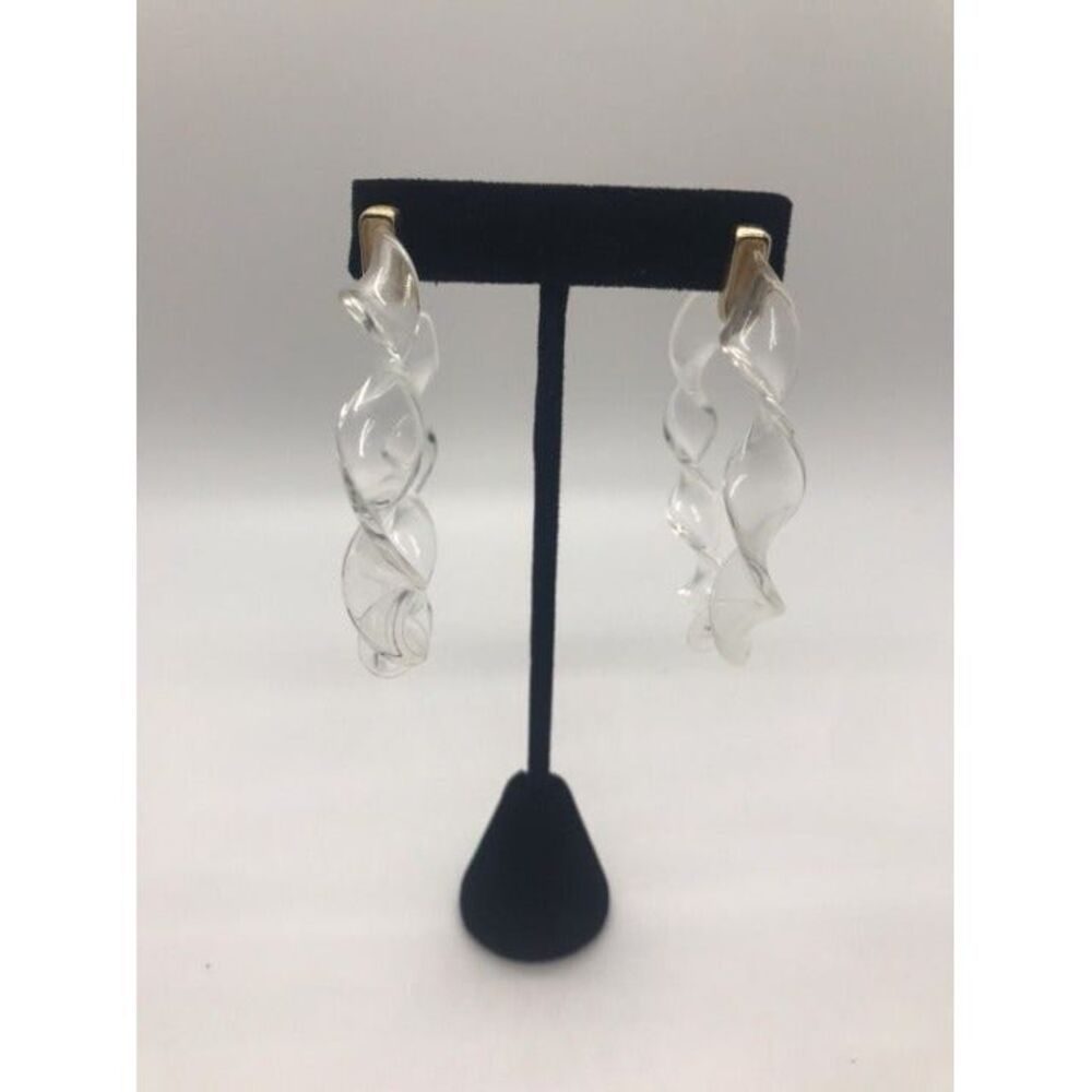 New Large Acrylic‎ Hoop Earrings